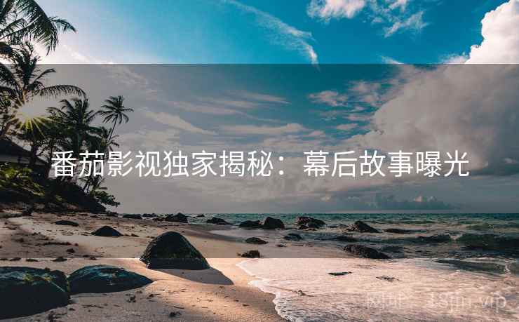 番茄影视独家揭秘：幕后故事曝光